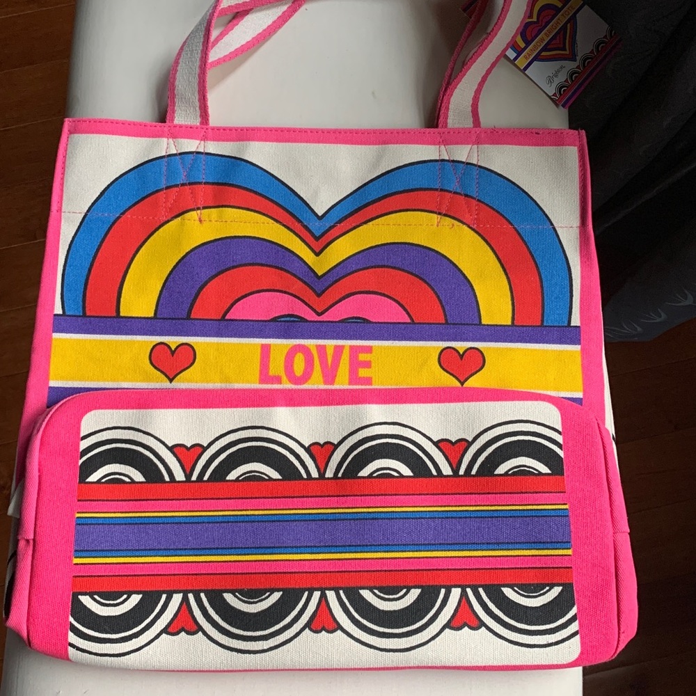 Brighton Rainbow Bright Tote New With Tags MSPR $100